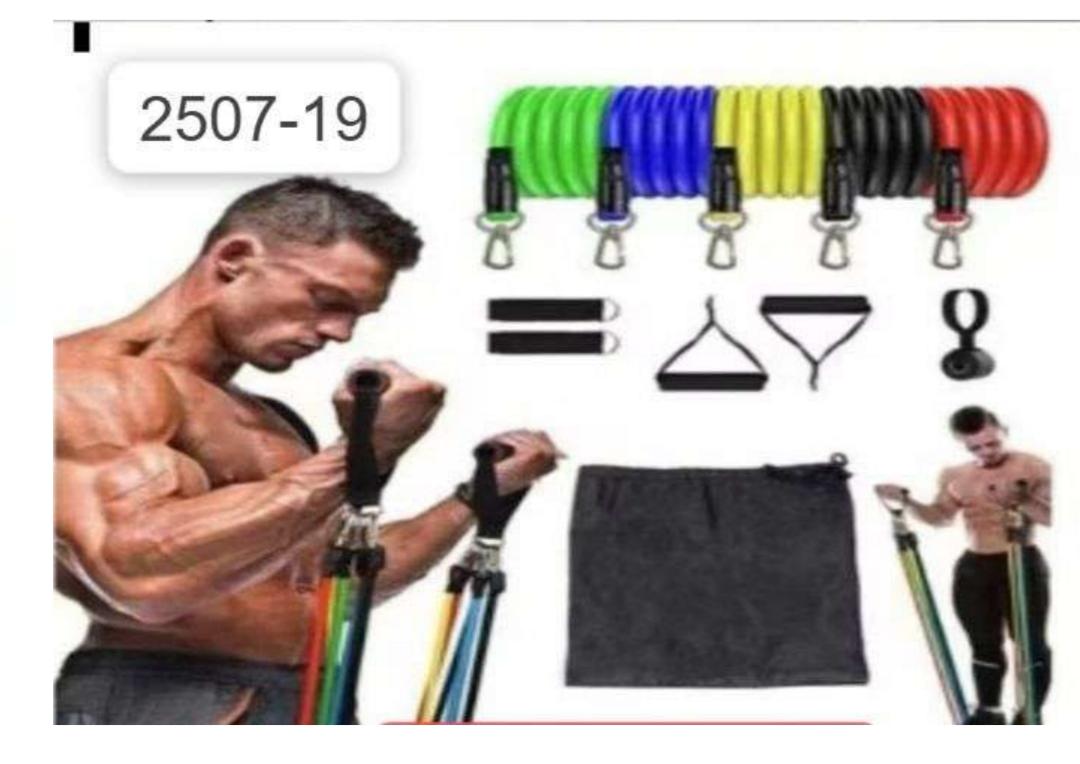 Kit De Bandas De Resistencia 11pzs